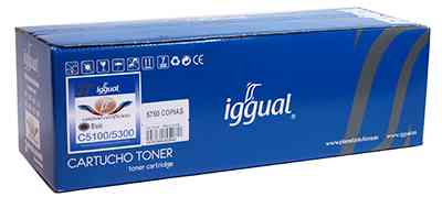 Iggual Toner Reciclado Oki 42127408 Negro